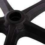 ΑΝΤΑΛΛΑΚΤΙΚΗ ΒΑΣΗ ΑΣΤΕΡΙ ΜΑΥΡΟ NYLON HM1203-- 29εκ ΑΚΤΙΝΑ - Image 2