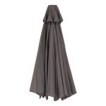 ΑΝΤΑΛΛΑΚΤΙΚΟ SPUN POLYESTER ΠΑΝΙ ΓΚΡΙ Φ300εκ. ΓΙΑ ΟΜΠΡΕΛΑ HM6603.01 (στρογγυλή) - Image 2