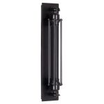 ΑΠΛΙΚΑ ΤΟΙΧΟΥ 2ΦΩΤΗ BEACON HM4463 ΜΕΤΑΛΛΟ ΣΕ ΜΑΥΡΟ 10x10x47Υεκ.