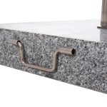 ΒΑΣΗ ΟΜΠΡΕΛΑΣ ΓΡΑΝΙΤΗ 60KG ΜΕ ΧΕΡΟΥΛΙ & ΡΟΔΕΣ HM6565--ΣΩΛΗΝΑΣ ΔΙΑΜΕΤΡΟΥ Φ58 - Image 5