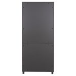 ΒΙΒΛΙΟΘΗΚΗ ΓΡΑΦΕΙΟΥ MAVIX HM2160 ΜΕΛΑΜΙΝΗ ΓΚΡΙ-ΚΑΡΥΔΙ 80Χ40Χ180Υεκ. - Image 6
