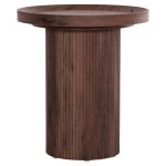 ΒΟΗΘΗΤΙΚΟ ΤΡΑΠΕΖΙ MARGON HM18027 MDF ΣΕ ΣΚΟΥΡΟ ΚΑΦΕ ΞΥΛΟΥ Φ45x50,5Υεκ. - Image 4