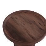 ΒΟΗΘΗΤΙΚΟ ΤΡΑΠΕΖΙ MARGON HM18027 MDF ΣΕ ΣΚΟΥΡΟ ΚΑΦΕ ΞΥΛΟΥ Φ45x50,5Υεκ. - Image 5