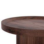 ΒΟΗΘΗΤΙΚΟ ΤΡΑΠΕΖΙ MARGON HM18027 MDF ΣΕ ΣΚΟΥΡΟ ΚΑΦΕ ΞΥΛΟΥ Φ45x50,5Υεκ. - Image 6