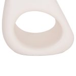 ΒΟΗΘΗΤΙΚΟ ΤΡΑΠΕΖΙ AIDA HM4692.02 FIBER CEMENT ΛΕΥΚΟ--ΞΥΛΟ TEAK TOP 47x60x59Υεκ - Image 5