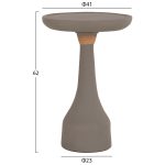 ΒΟΗΘΗΤΙΚΟ ΤΡΑΠΕΖΙ ΓΙΑ ΛΑΜΠΑΤΕΡ TORG HM18170.03 FIBER CEMENT ΓΚΡΙ Φ41x62Υεκ. - Image 2