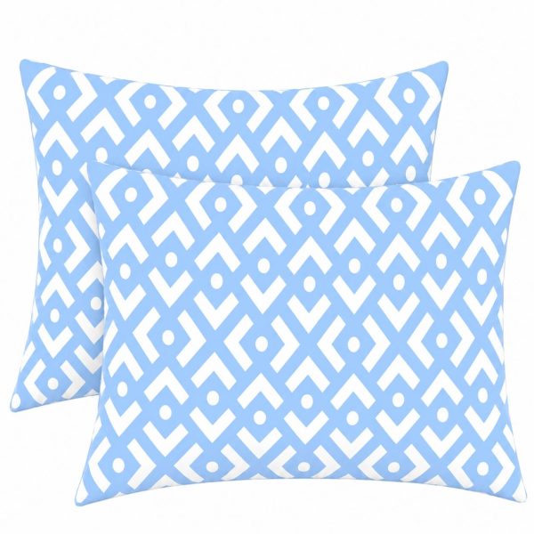Μαξιλαροθήκες 2 τεμ (52x72) Chiara Blue Astron Italy