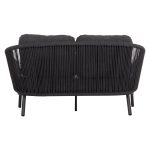 DAYBED ΣΕΙΡΑ XANTION ΗM6474.01 ΣΚΟΥΡΟ ΓΚΡΙ ΑΛΟΥΜΙΝΙΟ-ΣΧΟΙΝΙ-OLEFIN 157x147x88Υεκ - Image 6