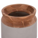 ΔΙΑΚΟΣΜΗΤΙΚΑ ΒΑΖΑ ΔΑΠΕΔΟΥ 2ΤΜΧ LINTER HM21140.03 FIBER CEMENT ΓΚΡΙ-ΞΥΛΟ ΤΕΑΚ 47Υ & 60Υεκ - Image 4