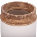 ΔΙΑΚΟΣΜΗΤΙΚΑ ΒΑΖΑ ΔΑΠΕΔΟΥ 2ΤΜΧ LINTER HM21140.02 FIBER CEMENT ΛΕΥΚΟ-ΞΥΛΟ ΤΕΑΚ 47Υ & 60Υεκ - Image 5