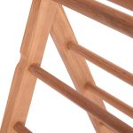 ΔΙΑΚΟΣΜΗΤΙΚΗ ΚΡΕΜΑΣΤΡΑ ΔΑΠΕΔΟΥ METIC HM18139 ΞΥΛΟ TEAK ΣΕ ΦΥΣΙΚΟ 70x70x102,5Υεκ. - Image 5