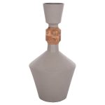 ΔΙΑΚΟΣΜΗΤΙΚΟ ΒΑΖΟ ΔΑΠΕΔΟΥ NEBULA HM4661.03 FIBER CEMENT ΓΚΡΙ--ΞΥΛΟ ΤΕΑΚ Φ60x115Υεκ.