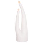 ΔΙΑΚΟΣΜΗΤΙΚΟ ΦΩΤΙΣΤΙΚΟ ΔΑΠΕΔΟΥ TUSKEN HM4702.02 FIBER CEMENT-ΛΕΥΚΟ 50x43x145Υεκ - Image 3