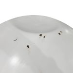 ΔΙΑΚΟΣΜΗΤΙΚΟ ΤΡΑΠΕΖΙ ΣΑΛΟΝΙΟΥ BOWL Φ91x38,5Yεκ. ΛΕΥΚΟ ΜΕ ΞΥΛΟ ΑΚΑΚΙΑΣ HM8717.23 Β'ΔΙΑΛΟΓΗΣ - Image 5