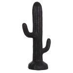 ΔΙΑΚΟΣΜΗΤΙΚΟΣ ΚΑΚΤΟΣ ΔΑΠΕΔΟΥ CACTUS HM4386.01L ΓΥΨΟΣ ΣΕ ΜΑΥΡΟ 63x37x150Υεκ.