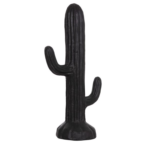 ΔΙΑΚΟΣΜΗΤΙΚΟΣ ΚΑΚΤΟΣ ΔΑΠΕΔΟΥ CACTUS HM4386.01L ΓΥΨΟΣ ΣΕ ΜΑΥΡΟ 63x37x150Υεκ.