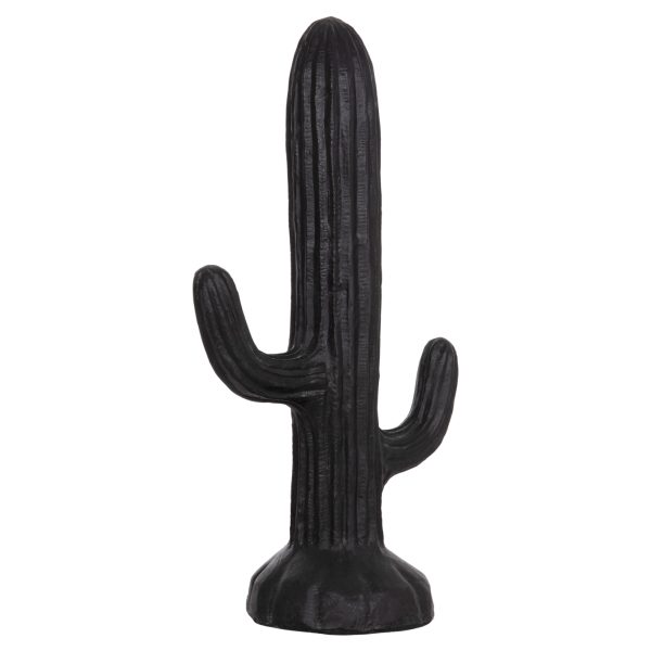 ΔΙΑΚΟΣΜΗΤΙΚΟΣ ΚΑΚΤΟΣ ΔΑΠΕΔΟΥ CACTUS HM4386.01M ΓΥΨΟΣ ΣΕ ΜΑΥΡΟ 54x34x103Υεκ.