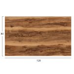 ΕΠΙΦΑΝΕΙΑ ΤΡΑΠΕΖΙΟΥ HPL ΟΡΘΟΓΩΝΙΑ HM5840.30 INDIAN SHEESHAM 120x80εκ. - Image 2