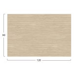 ΕΠΙΦΑΝΕΙΑ ΤΡΑΠΕΖΙΟΥ HPL ΟΡΘΟΓΩΝΙΑ HM5840.35 TRAVERTINE 120x80εκ. - Image 2