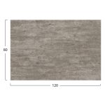 ΕΠΙΦΑΝΕΙΑ ΤΡΑΠΕΖΙΟΥ HPL ΟΡΘΟΓΩΝΙΑ HM5840.37 CONCRETE 120x80εκ. - Image 2