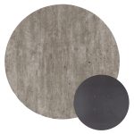 ΕΠΙΦΑΝΕΙΑ ΤΡΑΠΕΖΙΟΥ HPL ΣΤΡΟΓΓΥΛΗ HM5842.37 CONCRETE Φ70εκ.