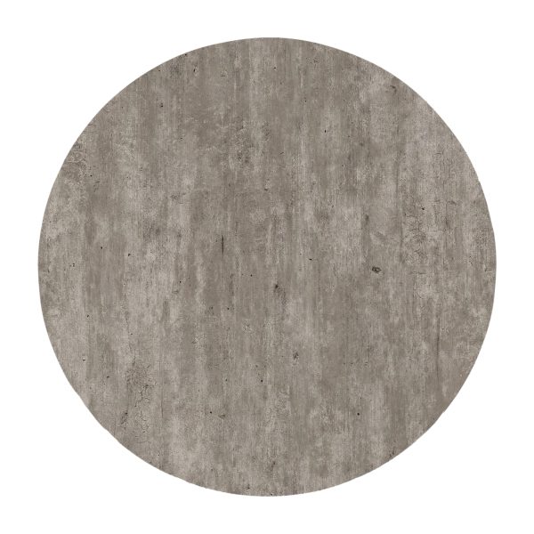 ΕΠΙΦΑΝΕΙΑ ΤΡΑΠΕΖΙΟΥ HPL ΣΤΡΟΓΓΥΛΗ HM6351.37 CONCRETE Φ120εκ.