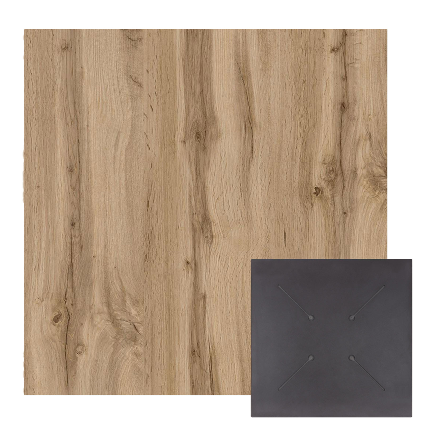 epifaneia-trapezioy-hpl-tetragoni-fb9583 ΕΠΙΦΑΝΕΙΑ ΤΡΑΠΕΖΙΟΥ HPL ΤΕΤΡΑΓΩΝΗ HM5839.36 SONAMA OAK 80x80εκ. - Image 1