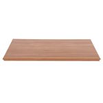 ΕΠΙΦΑΝΕΙΑ ΤΡΑΠΕΖΙΟΥ ΟΡΘΟΓΩΝΙΑ HM18138 ΞΥΛΟ TEAK--ΦΥΣΙΚΟ 120x80x4(πάχος)εκ. - Image 4