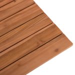 ΕΠΙΦΑΝΕΙΑ ΤΡΑΠΕΖΙΟΥ ΞΥΛΟ TEAK-ΦΥΣΙΚΟ ΟΡΘΟΓΩΝΙΑ HM6138 ΜΑΣΙΦ 130x80.5x2.5(πάχος)εκ. - Image 5