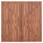 ΕΠΙΦΑΝΕΙΑ ΤΡΑΠΕΖΙΟΥ ΤΕΤΡΑΓΩΝΗ HM18136 ΞΥΛΟ TEAK--ΦΥΣΙΚΟ 70x70x4(πάχος)εκ. - Image 3