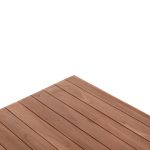 ΕΠΙΦΑΝΕΙΑ ΤΡΑΠΕΖΙΟΥ ΤΕΤΡΑΓΩΝΗ HM18136 ΞΥΛΟ TEAK--ΦΥΣΙΚΟ 70x70x4(πάχος)εκ. - Image 5
