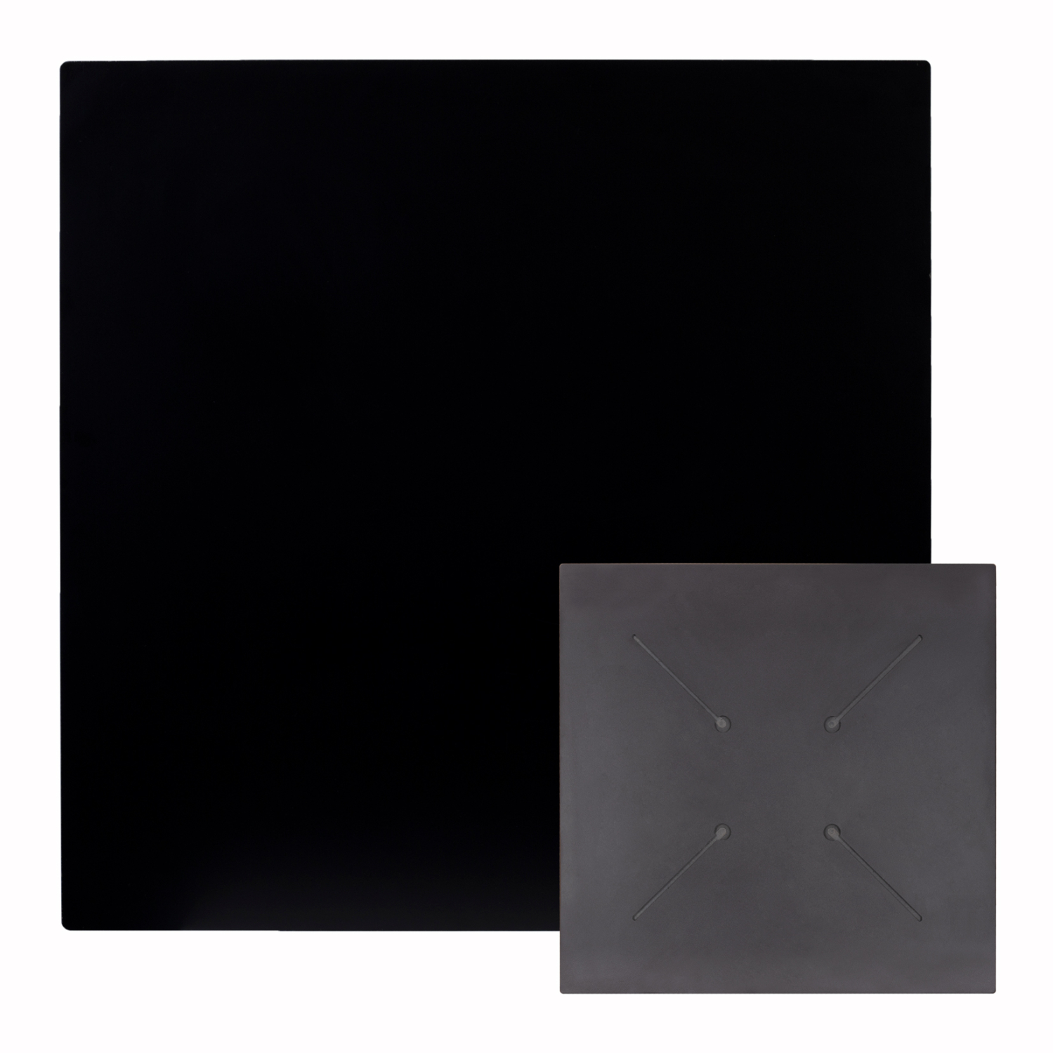 epifaneia-trapezioy-tetragoni-hpl-fb9583 ΕΠΙΦΑΝΕΙΑ ΤΡΑΠΕΖΙΟΥ ΤΕΤΡΑΓΩΝΗ HPL HM5838.21 ΜΑΥΡΗ 70x70εκ - Image 1