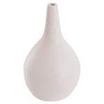ΕΠΙΤΡΑΠΕΖΙΟ ΔΙΑΚΟΣΜΗΤΙΚΟ ΒΑΖΟ DENI HM4663.02L FIBER CEMENT ΣΕ ΛΕΥΚΟ--Φ26x39Υεκ - Image 6