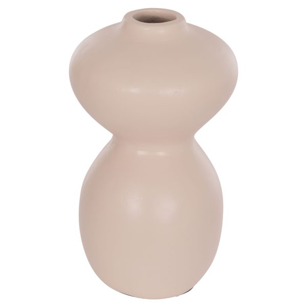 ΕΠΙΤΡΑΠΕΖΙΟ ΔΙΑΚΟΣΜΗΤΙΚΟ ΒΑΖΟ NELLY HM4669.02 ΤΕΡΑΚΟΤΑ ΣΕ ΚΡΕΜ--Φ22x35Υεκ.