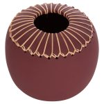 ΕΠΙΤΡΑΠΕΖΙΟ ΔΙΑΚΟΣΜΗΤΙΚΟ ΒΑΖΟ LENNOX HM4675.06L TΕΡΑΚΟΤΑ ΣΕ ΒΥΣΣΙΝΙ--Φ22x20Υεκ. - Image 4