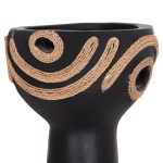 ΕΠΙΤΡΑΠΕΖΙΟ ΔΙΑΚΟΣΜΗΤΙΚΟ DEAN HM4679.01 ΜΑΥΡΗ ΤΕΡΑΚΟΤΑ & ΣΧΟΙΝΙ AGEL Φ18x35Υεκ - Image 4