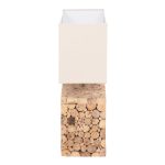 ΕΠΙΤΡΑΠΕΖΙΟ ΦΩΤΙΣΤΙΚΟ TWIGGY HM4437 DRIFTWOOD & ΛΕΥΚΟ ΚΑΠΕΛΟ 50.5x16x45.5Υεκ. - Image 4
