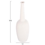 ΕΠΙΤΡΑΠΕΖΙΟ ΚΕΡΑΜΙΚΟ ΔΙΑΚΟΣΜΗΤΙΚΟ ELENDIL HM4591.01 ΥΠΟΛΕΥΚΟ ΚΡΥΣΤΑΛΛΙΚΟ Φ12x39.5Υεκ - Image 2