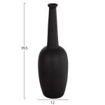 ΕΠΙΤΡΑΠΕΖΙΟ ΚΕΡΑΜΙΚΟ ΔΙΑΚΟΣΜΗΤΙΚΟ ELENDIL HM4591.02 ΜΑΥΡΟ ΜΑΤ Φ12x39.5Υεκ - Image 2