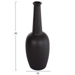 ΕΠΙΤΡΑΠΕΖΙΟ ΚΕΡΑΜΙΚΟ ΔΙΑΚΟΣΜΗΤΙΚΟ ELENDIL HM4592.02 ΜΑΥΡΟ ΜΑΤ Φ10x30Υεκ - Image 2