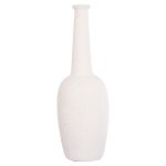 ΕΠΙΤΡΑΠΕΖΙΟ ΚΕΡΑΜΙΚΟ ΔΙΑΚΟΣΜΗΤΙΚΟ ELENDIL HM4592.01 ΥΠΟΛΕΥΚΟ ΚΡΥΣΤΑΛΛΙΚΟ Φ10x30Υ εκ - Image 3