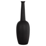 ΕΠΙΤΡΑΠΕΖΙΟ ΚΕΡΑΜΙΚΟ ΔΙΑΚΟΣΜΗΤΙΚΟ ELENDIL HM4591.02 ΜΑΥΡΟ ΜΑΤ Φ12x39.5Υεκ - Image 3