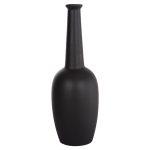 ΕΠΙΤΡΑΠΕΖΙΟ ΚΕΡΑΜΙΚΟ ΔΙΑΚΟΣΜΗΤΙΚΟ ELENDIL HM4592.02 ΜΑΥΡΟ ΜΑΤ Φ10x30Υεκ - Image 3