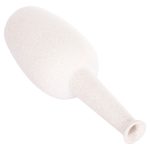 ΕΠΙΤΡΑΠΕΖΙΟ ΚΕΡΑΜΙΚΟ ΔΙΑΚΟΣΜΗΤΙΚΟ ELENDIL HM4592.01 ΥΠΟΛΕΥΚΟ ΚΡΥΣΤΑΛΛΙΚΟ Φ10x30Υ εκ - Image 4
