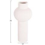ΕΠΙΤΡΑΠΕΖΙΟ ΚΕΡΑΜΙΚΟ ΔΙΑΚΟΣΜΗΤΙΚΟ SCEPTER HM4604.01 ΥΠΟΛΕΥΚΟ ΚΡΥΣΤΑΛΛΙΚΟ Φ17x39Υεκ - Image 2