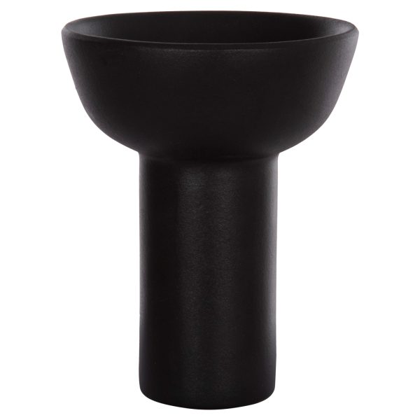 ΕΠΙΤΡΑΠΕΖΙΟ ΚΕΡΑΜΙΚΟ ΔΙΑΚΟΣΜΗΤΙΚΟ ELENDIL HM4603.02 ΜΑΥΡΟ ΜΑΤ Φ20x26.5Υεκ