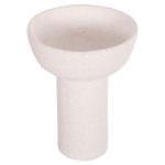 ΕΠΙΤΡΑΠΕΖΙΟ ΚΕΡΑΜΙΚΟ ΔΙΑΚΟΣΜΗΤΙΚΟ ELENDIL HM4603.01 ΥΠΟΛΕΥΚΟ ΚΡΥΣΤΑΛΛΙΚΟ Φ20x26,5Υεκ - Image 3