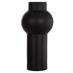 ΕΠΙΤΡΑΠΕΖΙΟ ΚΕΡΑΜΙΚΟ ΔΙΑΚΟΣΜΗΤΙΚΟ SCEPTER HM4605.02 ΜΑΥΡΟ ΜΑΤ Φ15x30Υ εκ. - Image 3