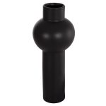 ΕΠΙΤΡΑΠΕΖΙΟ ΚΕΡΑΜΙΚΟ ΔΙΑΚΟΣΜΗΤΙΚΟ SCEPTER HM4604.02 ΜΑΥΡΟ ΜΑΤ Φ17x39Υεκ