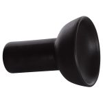 ΕΠΙΤΡΑΠΕΖΙΟ ΚΕΡΑΜΙΚΟ ΔΙΑΚΟΣΜΗΤΙΚΟ ELENDIL HM4603.02 ΜΑΥΡΟ ΜΑΤ Φ20x26.5Υεκ - Image 4